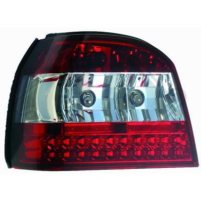 -STOPURI CU LED VW GOLF III FUNDAL RED/CRISTAL -COD 2212995